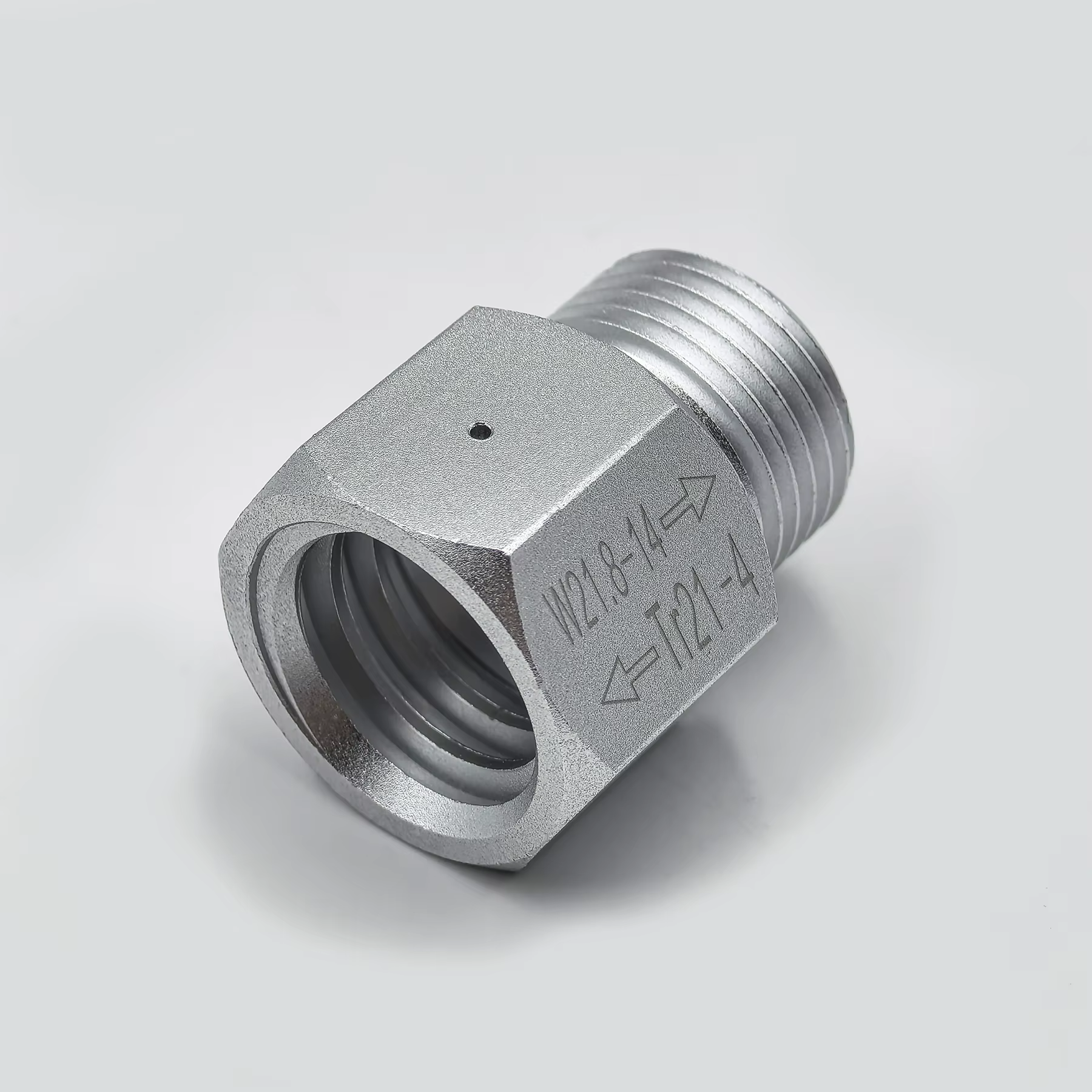 Adaptador TR21-4 a W21.8-14 para cilindro CO2 de barriles Corny y soda - imagen 2