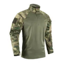 Camiseta táctica transpirable de secado rápido para verano