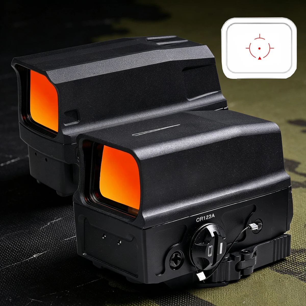 Mira punto rojo táctica VT Holográfica para rifles caza - imagen 2