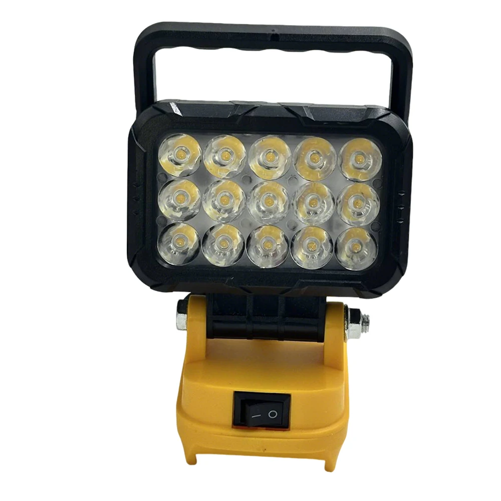 Luz regulable a 145° para apuntar en diferentes ángulos