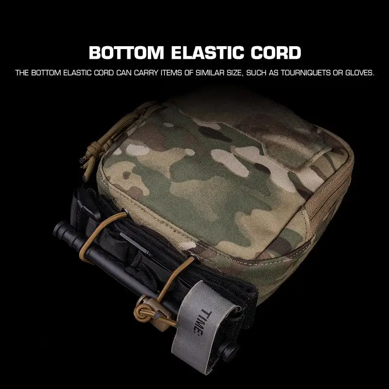 POSEIDOND DEFENSE AG bolsa MOLLE para IFAK y linterna EDC - imagen 2
