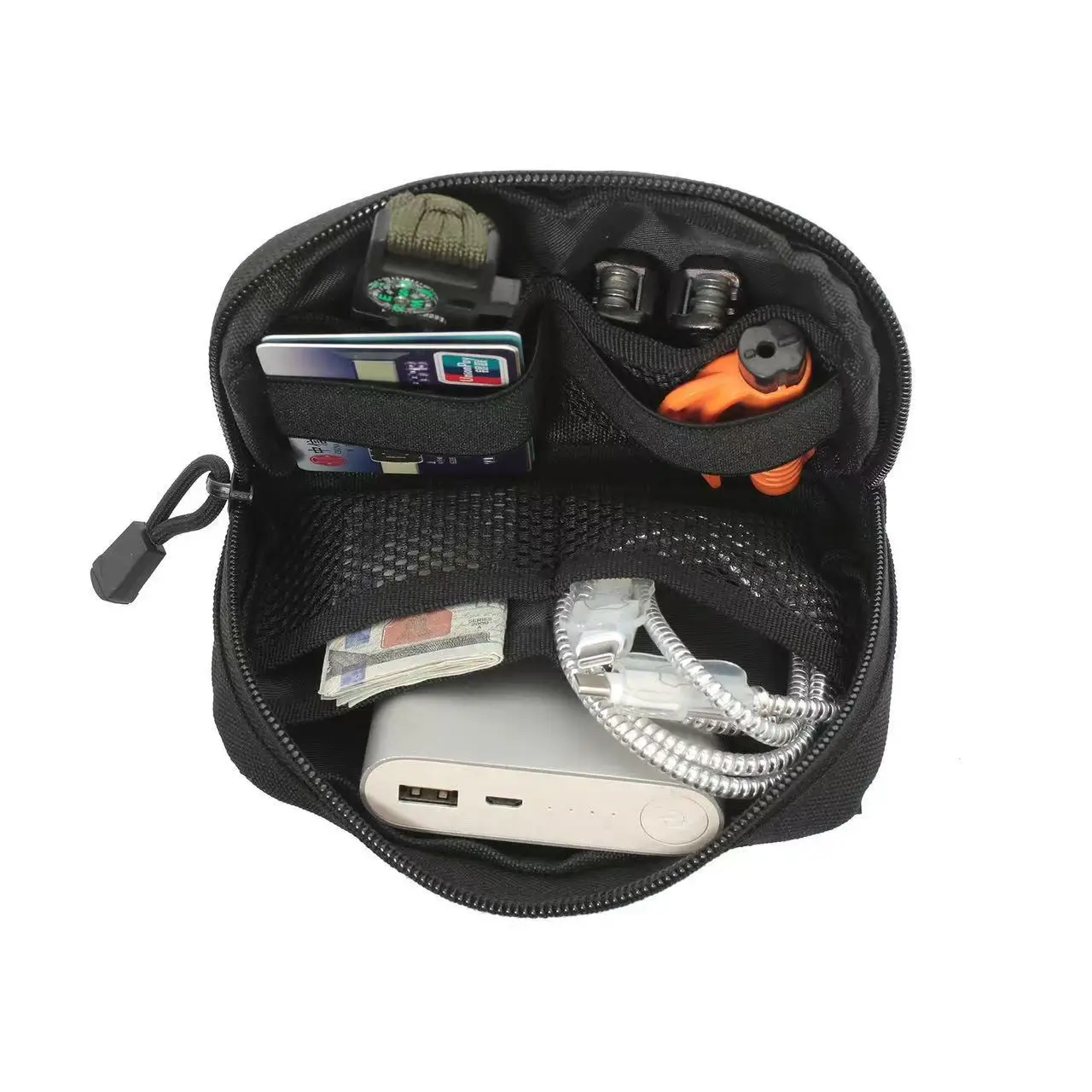 Bolsa táctica MOLLE admin EDC riñonera para herramientas - imagen 3