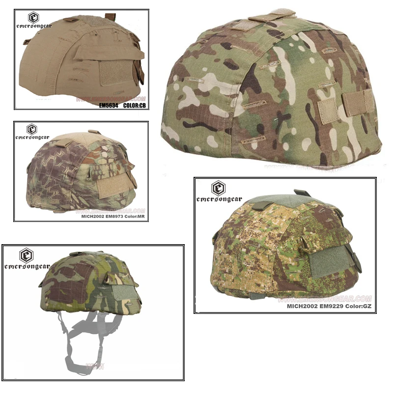 Emerson funda para casco táctico compatible con MICH/ACH TAN - imagen 4