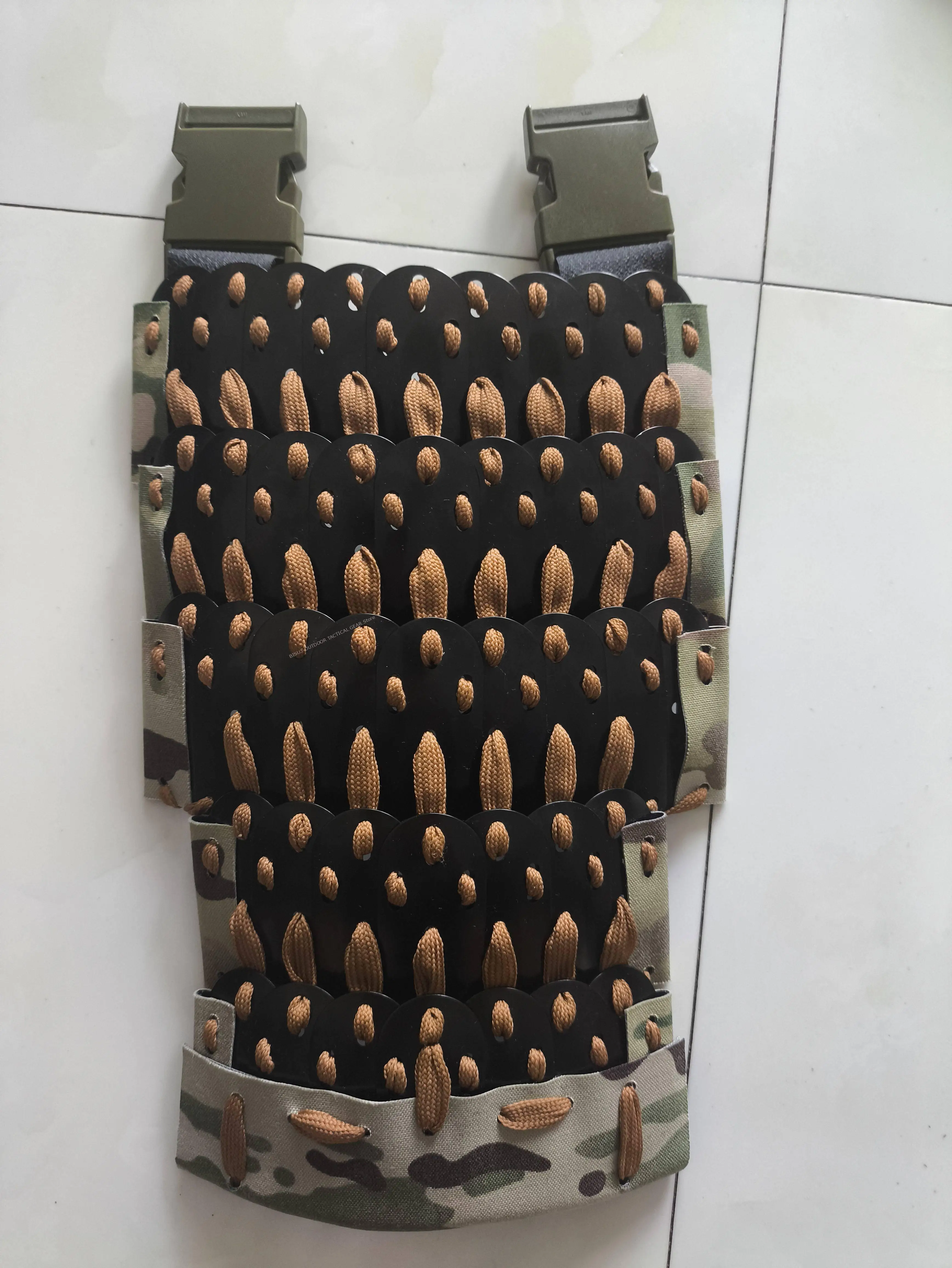 CS COS armadura táctica MC camuflaje con placa protectora - imagen 4