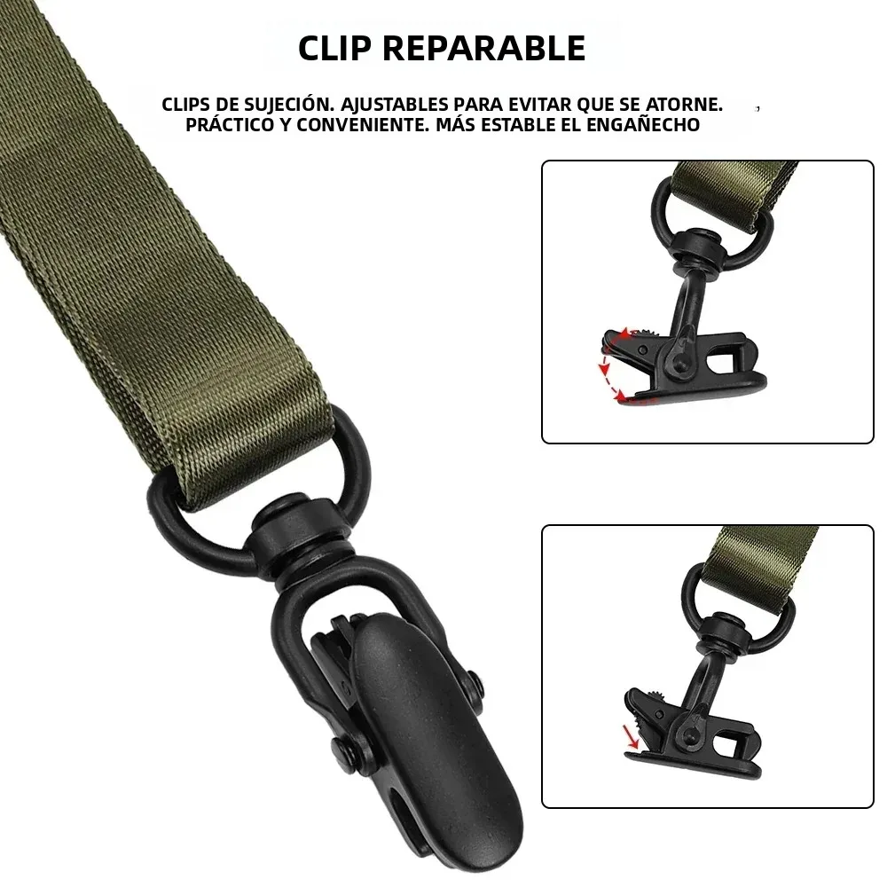MS2 Correa táctica para rifle con seguridad ajustable de doble punto - imagen 5