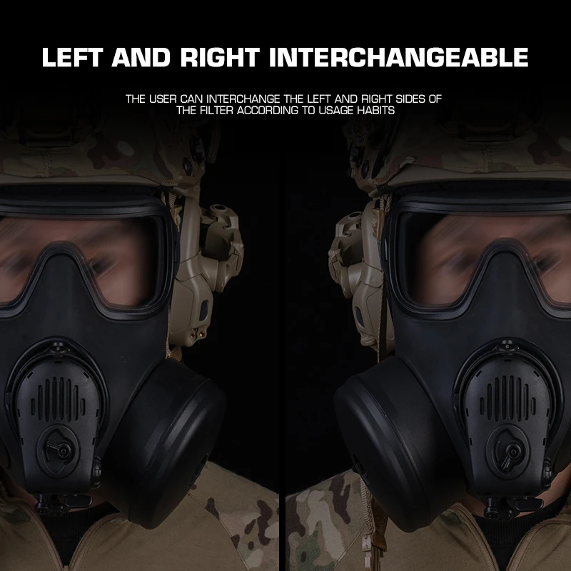 Máscara táctica Airsoft de cara completa para simulación - imagen 5