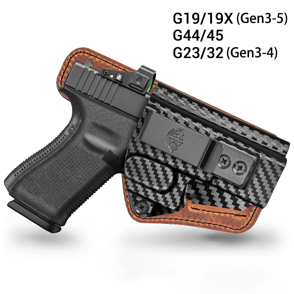 IWB concealed carry con guías de ajuste