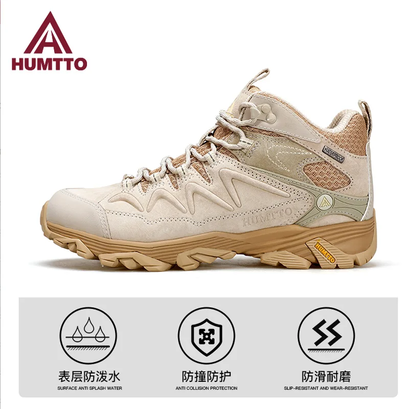 HUMTTO Botas de senderismo impermeables trekking invernal antideslizante - imagen 3