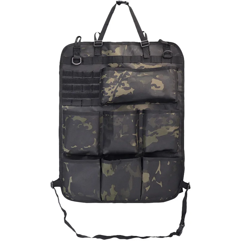 Organizador coche asiento respaldo: bolsa colgante multifunción interior - imagen 4