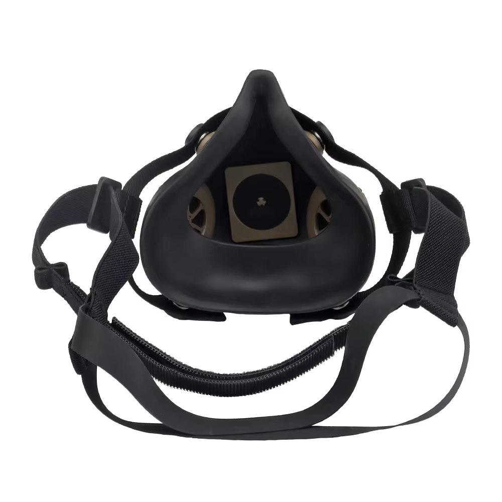 Respirador táctico media cara reutilizable – Airsoft, paintball - imagen 3