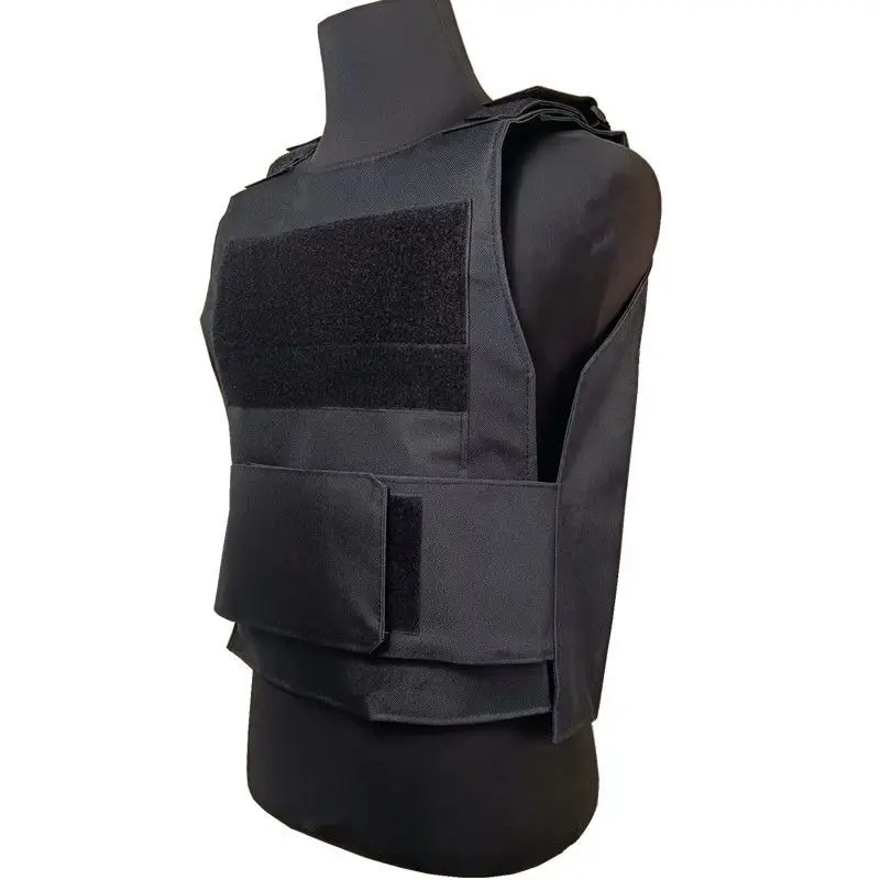 Chaleco táctico nivel II antipuñaladas MOLLE para Airsoft y caza - imagen 2