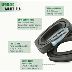 HL Impact Sync Lightning – almohadillas de gel para auriculares