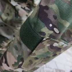 Pantalones tácticos cargo camuflaje ripstop hombre, secado rápido