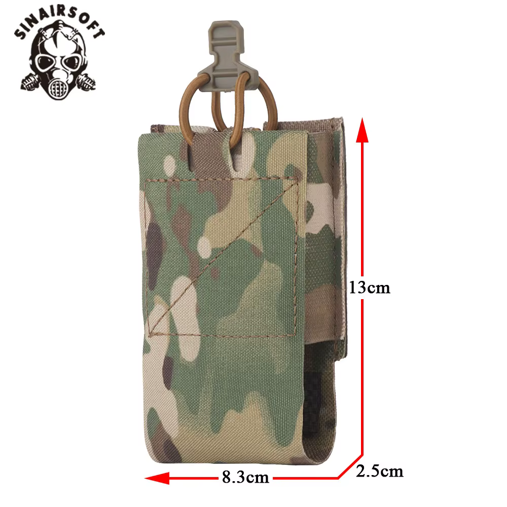 SINAIRSOFT Bolsa elástica MOLLE para revistas de rifle Mag táctica - imagen 2