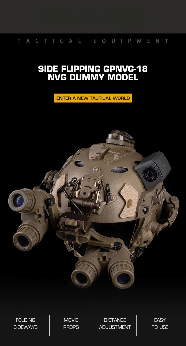 Vista frontal del modelo DUMMY GPNVG-18