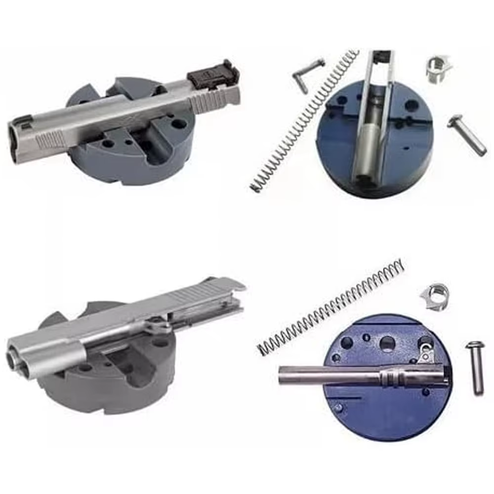 Bloque de banco universal para Glock 1911 y pistolas antideslizante - imagen 4