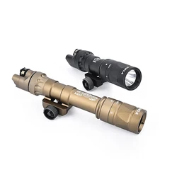 Surefir M300/M600 linterna táctica LED blanca con riel Picatinny
