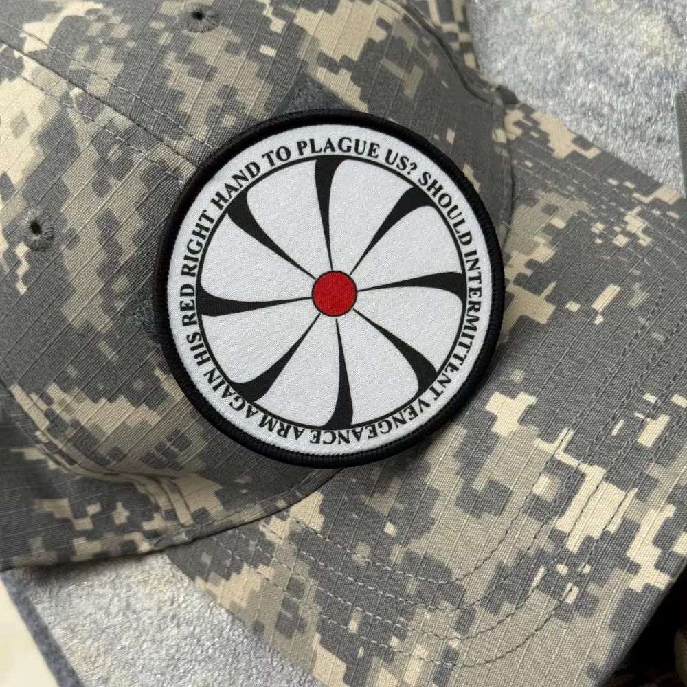 Parche militar CCP chevron adhesivo gancho y bucle para brazalete