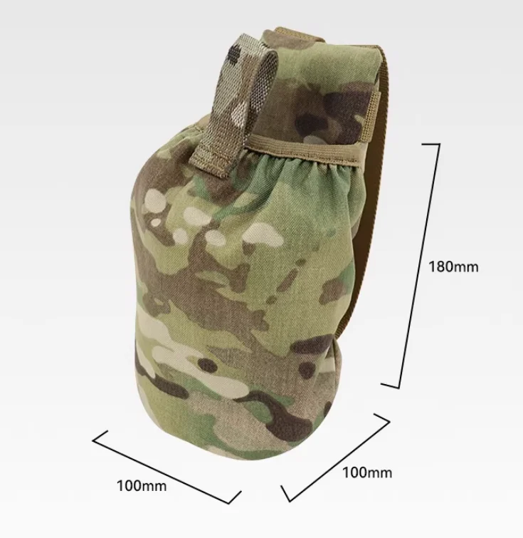 Vista del accesorio para chaleco con sistema MOLLE