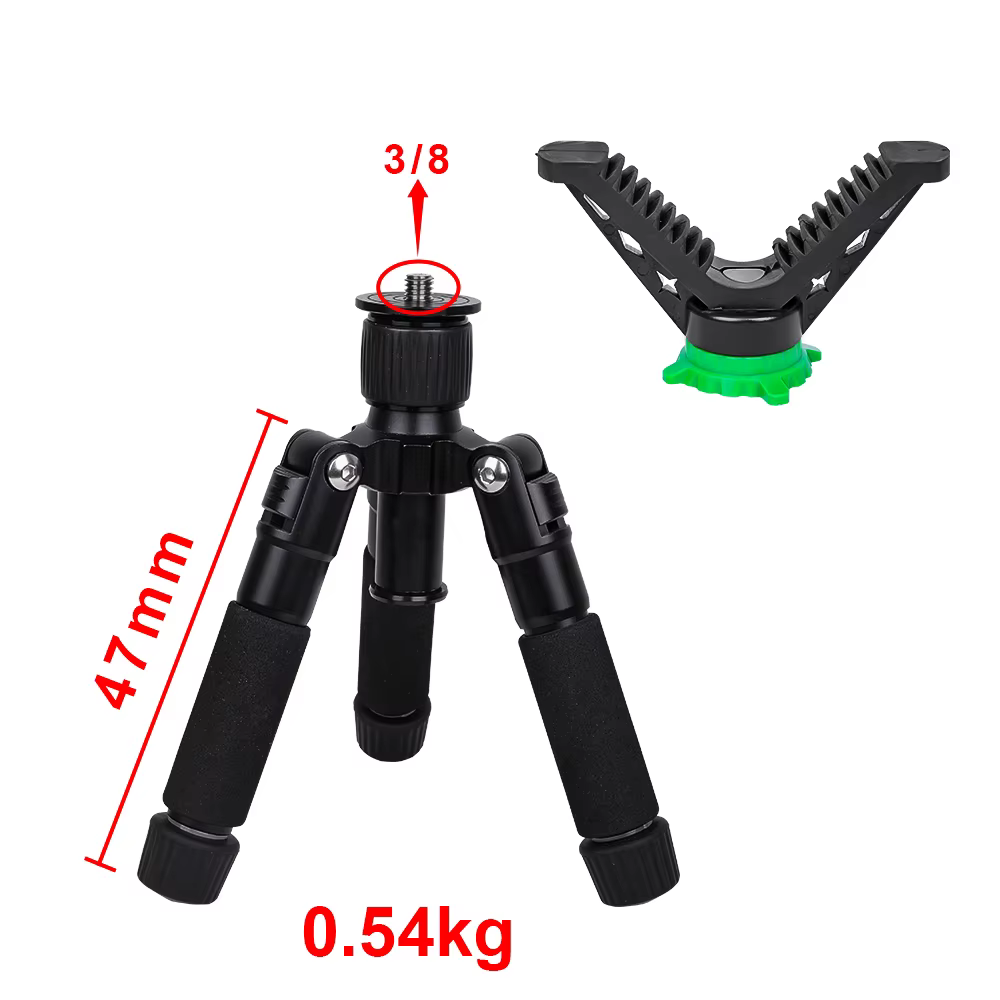 Trípode de tiro360° ajustable giratorio para caza - imagen 3