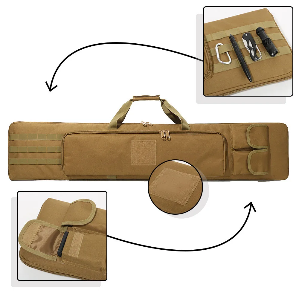 Bolsa táctica para rifle de hombro, transporte carabina y escopeta - imagen 4