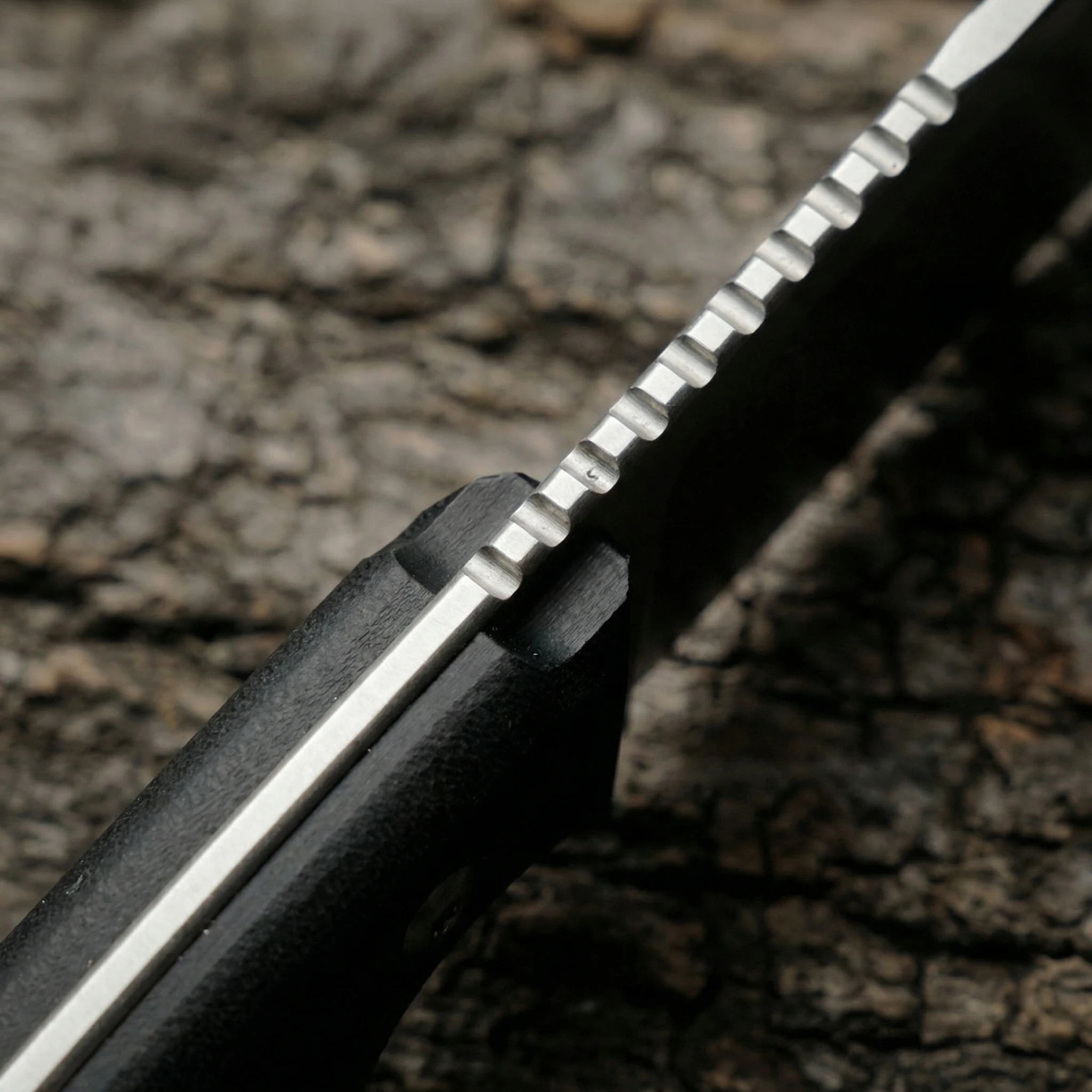 Cuchillo táctico de hoja fija para exterior, supervivencia - imagen 5