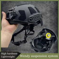 FAST SF Casco táctico de corte alto con suspensión Wendy impactos