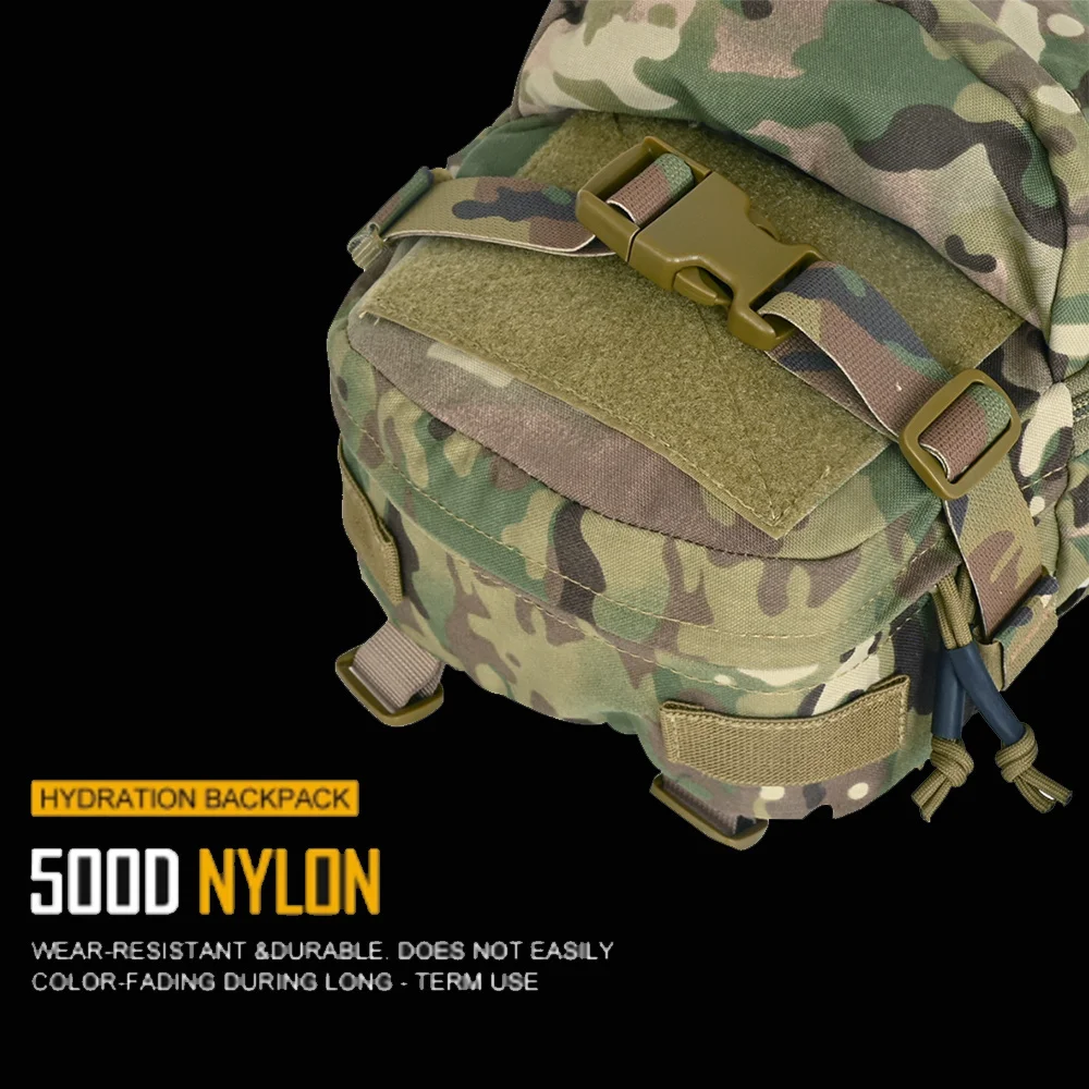 Tactifans bolsa hidratación mini MOLLE – Chaleco táctico Airsoft - imagen 5