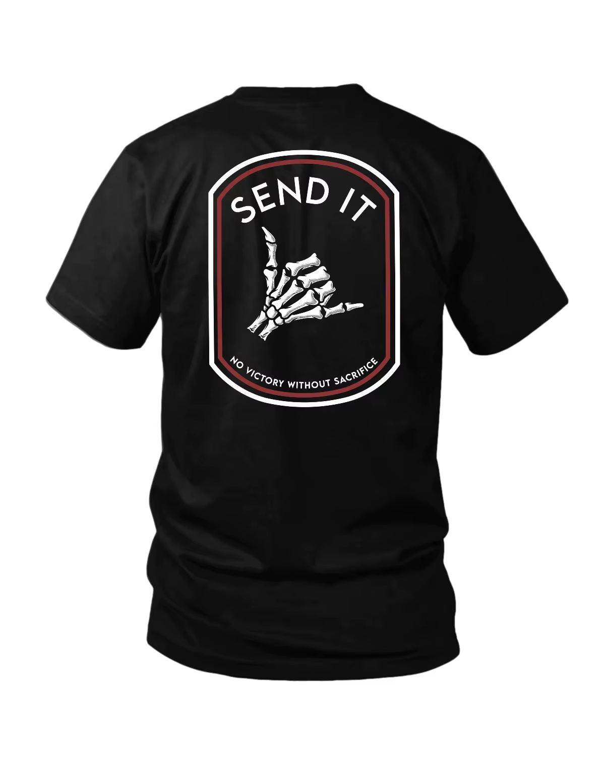 Camiseta táctica Send It con ventilación para entrenamiento - imagen 3