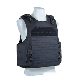 Chaleco táctico 1000D Carrier NIJ IIIA .44 Magnum liberación rápida
