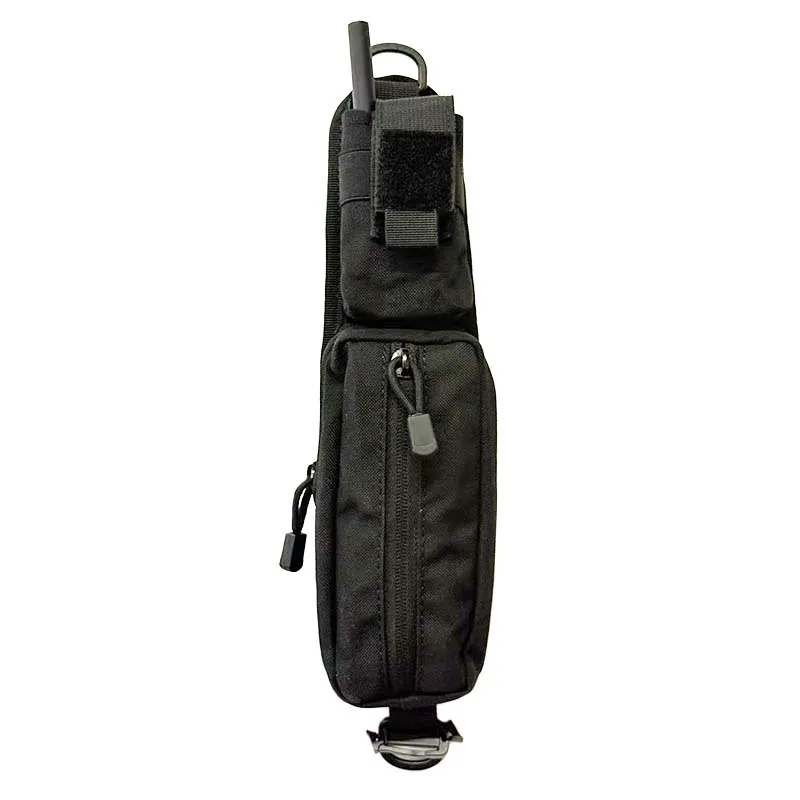 Bolsa táctica MOLLE con correa para mochila colgante y smartphone