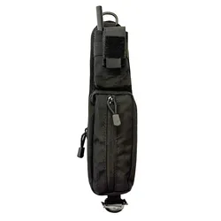 Bolsa táctica MOLLE con correa para mochila colgante y smartphone