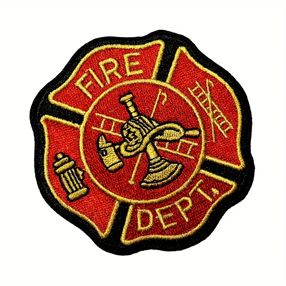 Parche táctico Fire Department Shield termoadhesivo y cosible MOLLE - imagen 4