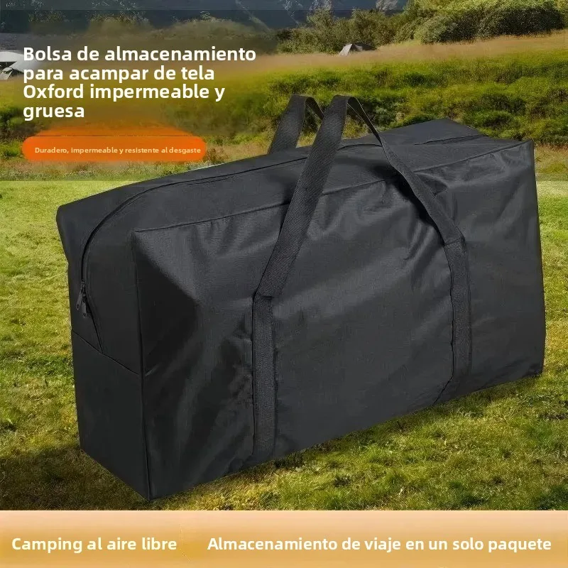 Bolsa impermeable de lona Oxford ultraligera para acampar y viaje - imagen 2
