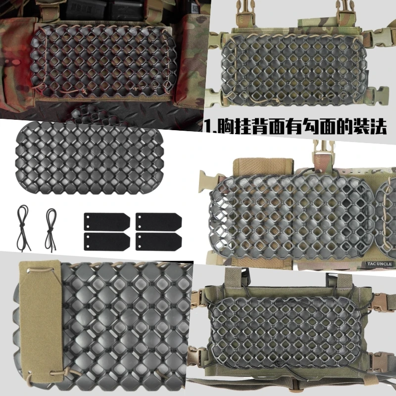 Chaleco táctico de verano con pechera ventilada 3D y bolsillo - imagen 4