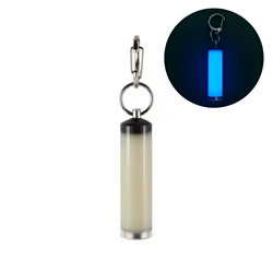 Everbright Glow Stick: colgante luminoso EDC en resina, alto brillo