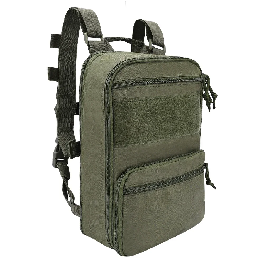 Mochila hidratación táctica Flatpack D3 MOLLE Airsoft Caza - imagen 2