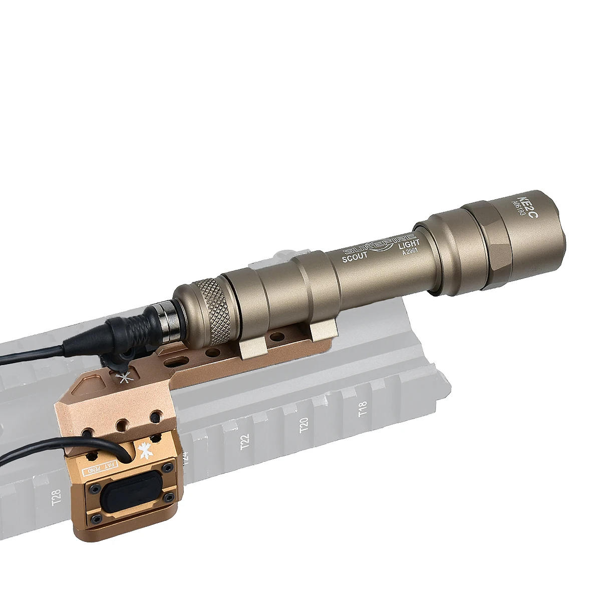 SureFire M300B/M600B Linterna táctica LED con soporte Picatinny - imagen 2