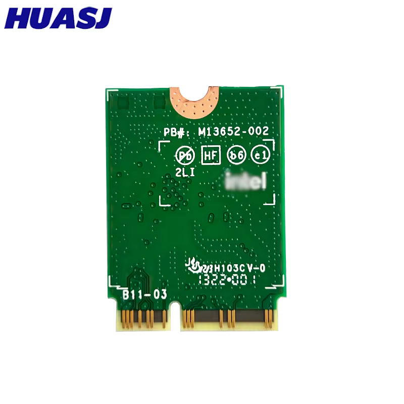 Tarjeta WiFi 6E AX211 AX1675i M.2 Key E CNVi 160MHz Bluetooth 5.2 - imagen 5