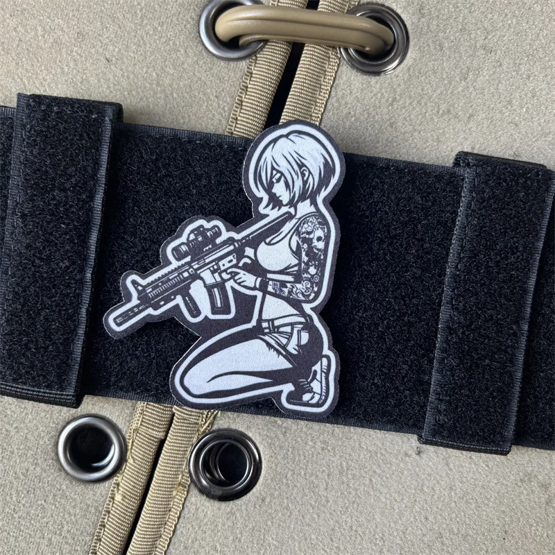 Parche táctico de moral anime para mochila y brazalete - imagen 3