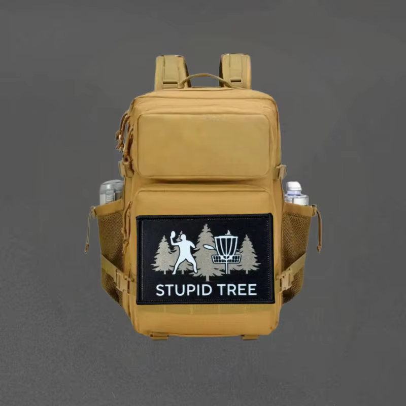 Parche gancho y bucle STUPID TREE para mochila militar táctica - imagen 3