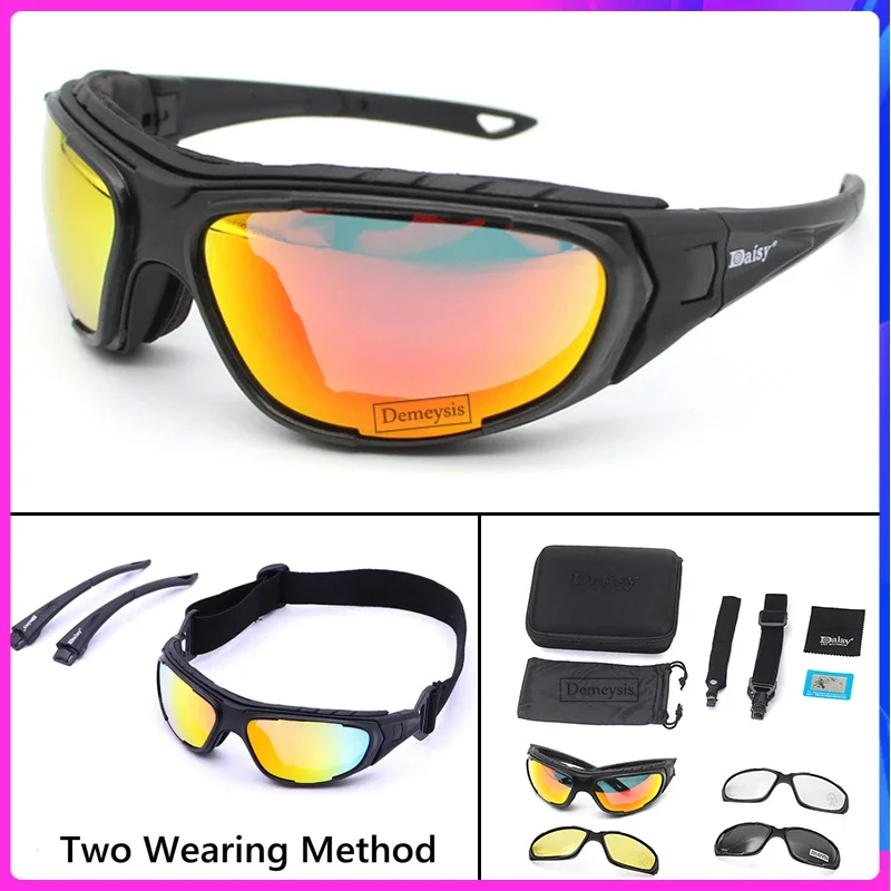 Gafas tácticas polarizadas con protección UV – Caza, senderismo, moto