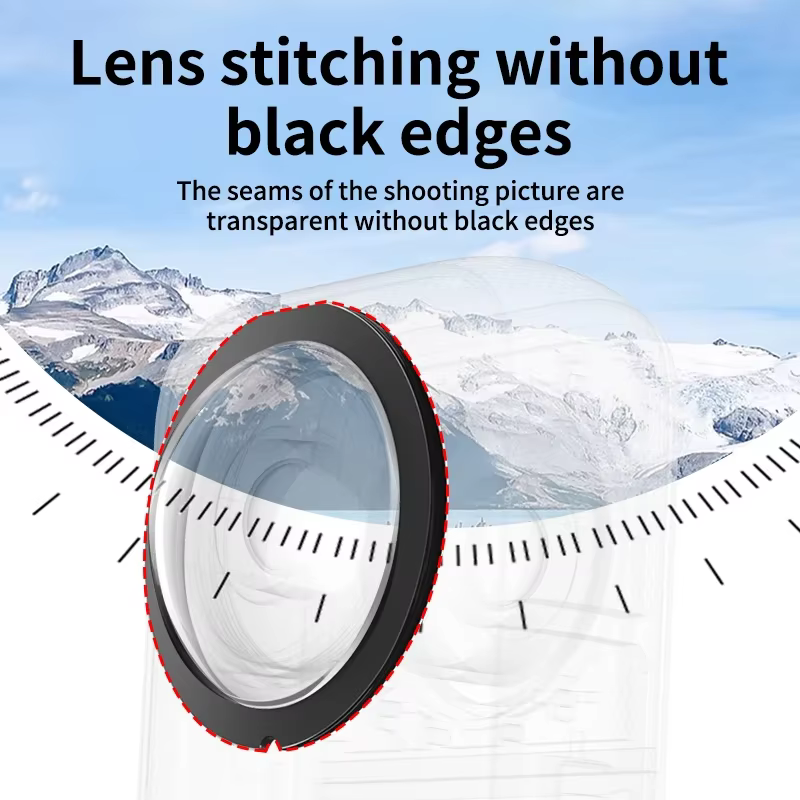 Insta360 X3 protector de lente antiarañazos película adhesiva - imagen 3