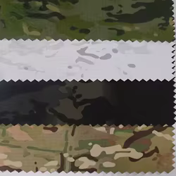 Tejido Multicam Black - Tela de Camuflaje para Ropa y Equipamiento Táctico