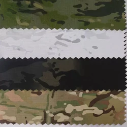 Tejido Multicam Black - Tela de Camuflaje para Ropa y Equipamiento Táctico