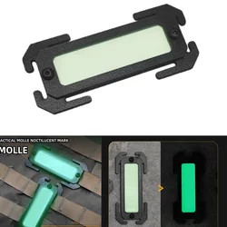 Hebilla luminosa nocturna MOLLE para chalecos tácticos y mochilas
