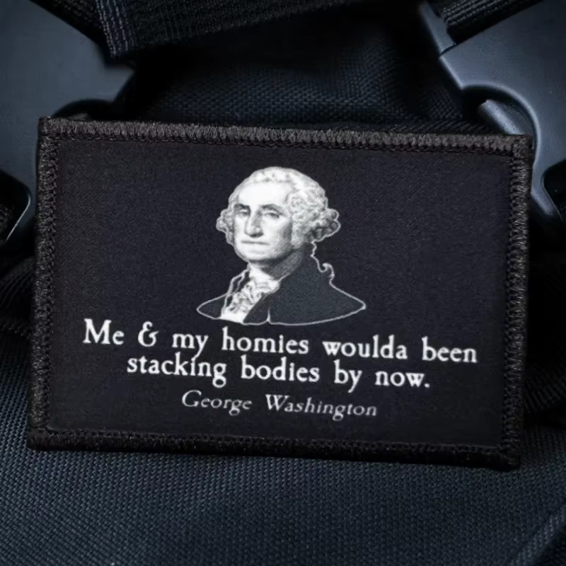 Parche táctico George Washington – Moral militar - imagen 2