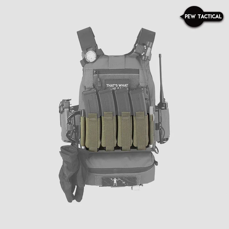 PEW Tactical funda porta cargadores SMG MOLLE para LV119 JPC - imagen 4