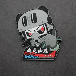 Parche táctico PVC 3D chaleco militar