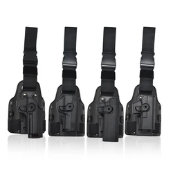 Funda de pierna táctica universal para Glock 17/19/M9/1911 Beretta